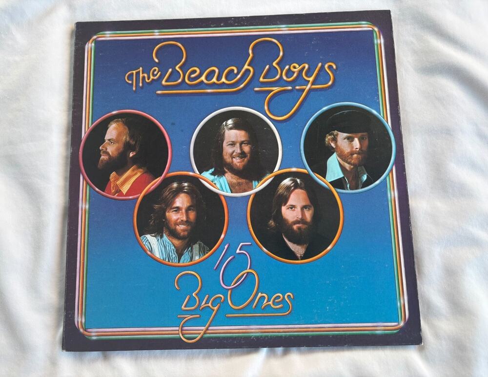The Beach Boys 15 Big Ones LP Vinyl Record VG + VG + First Press early stamper